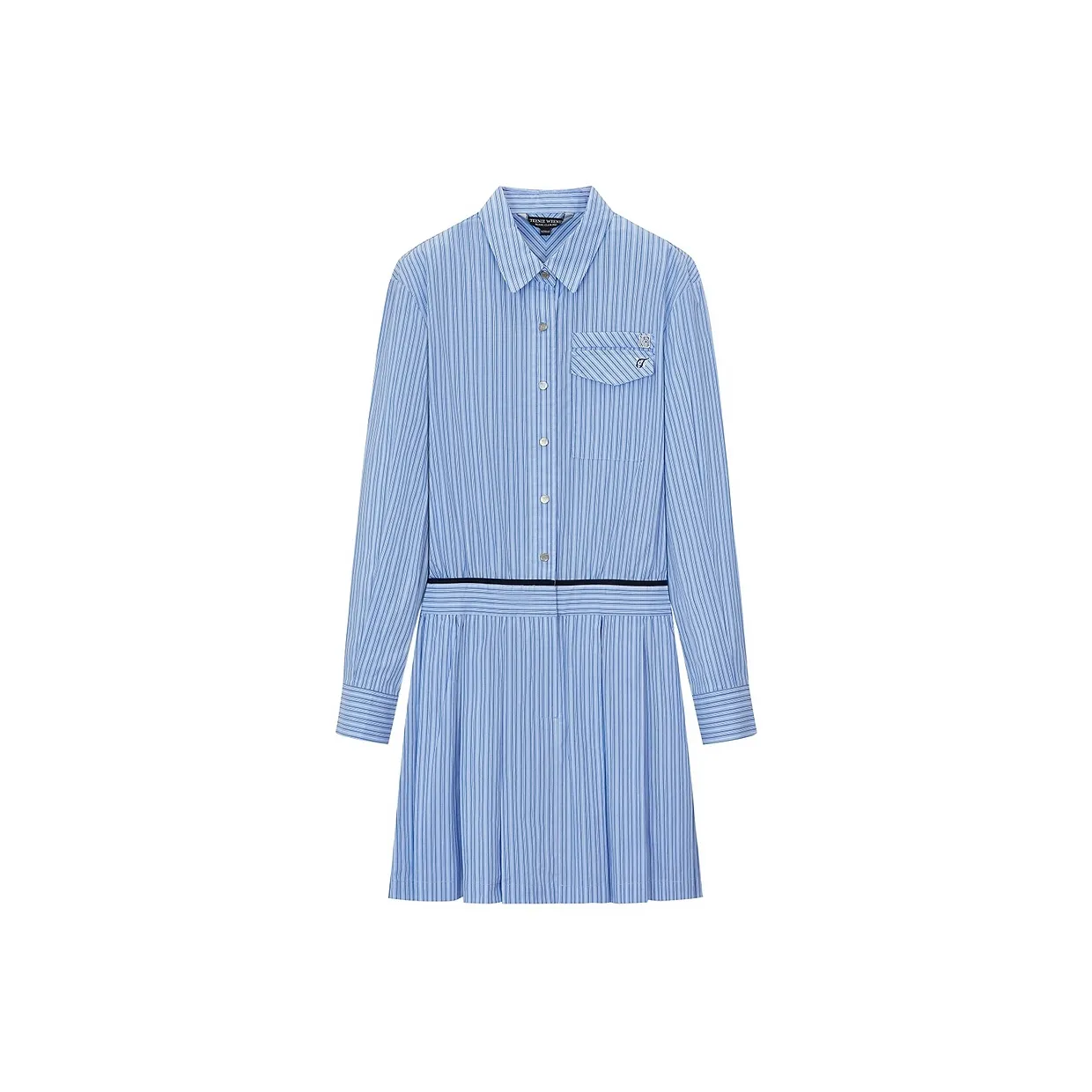 Teenie Weenie Long Sleeved Dress Women's Blue