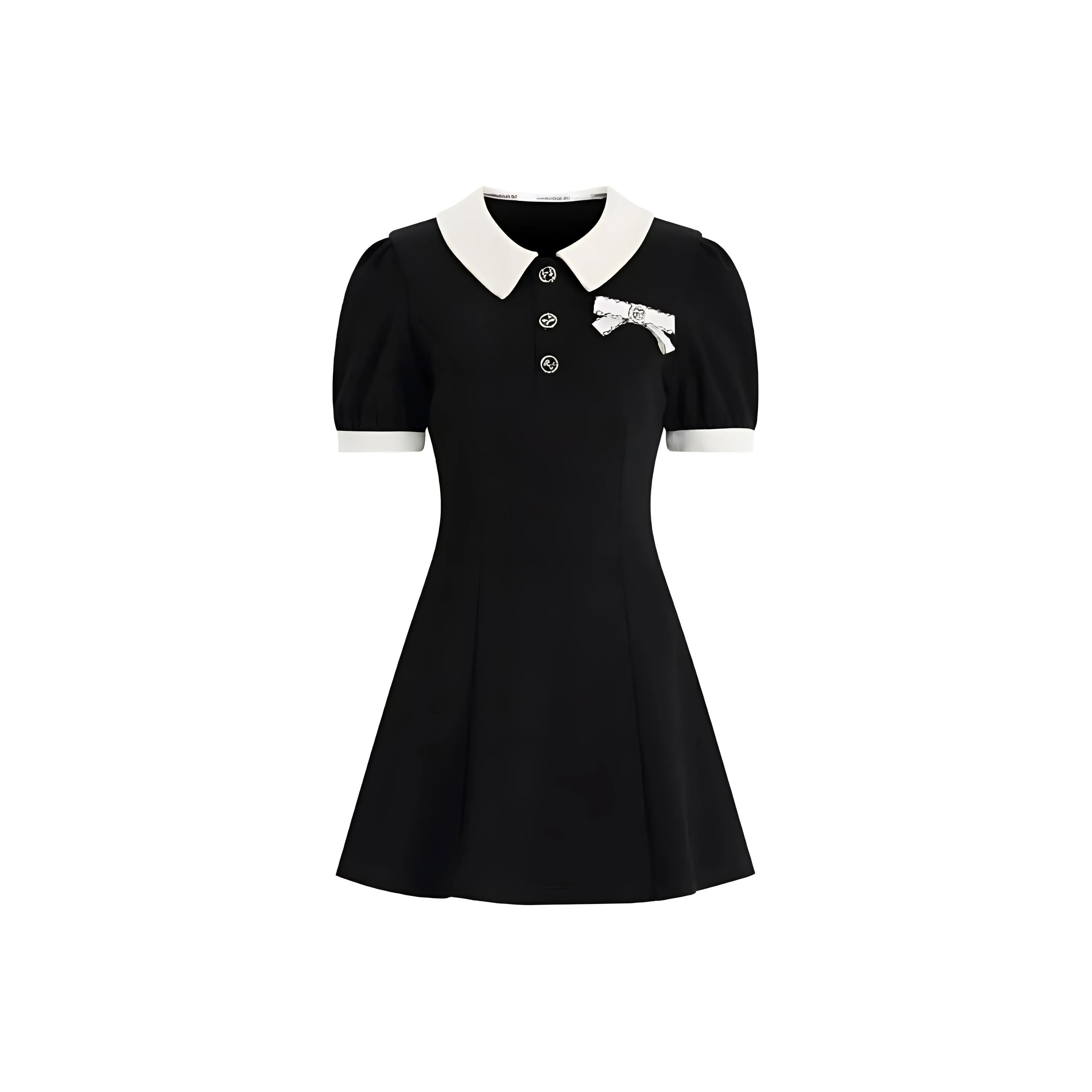 KEAB Short Sleeved Dress Women's Black