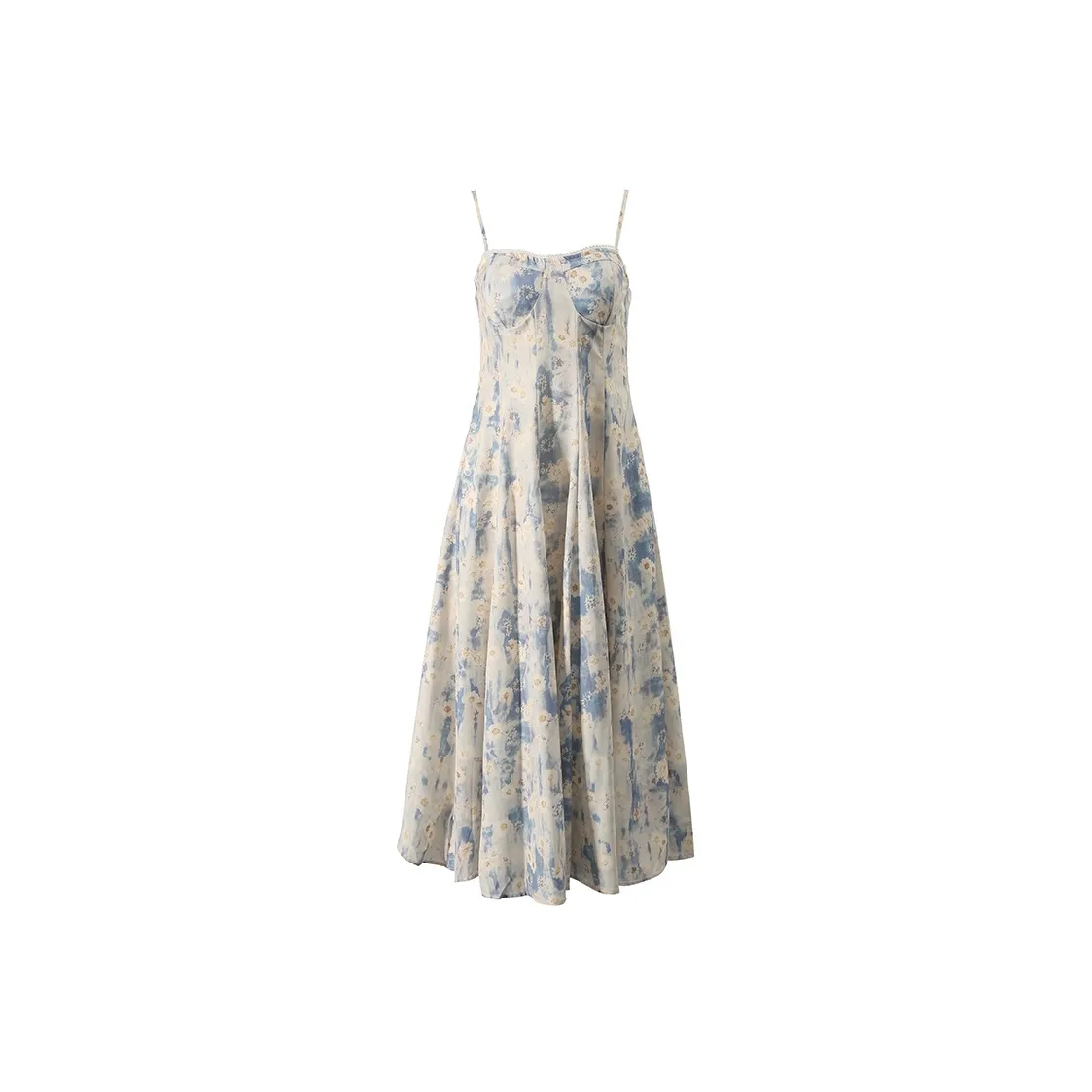ONE PASS STUDIO Slip Dresses Women's Light Blue