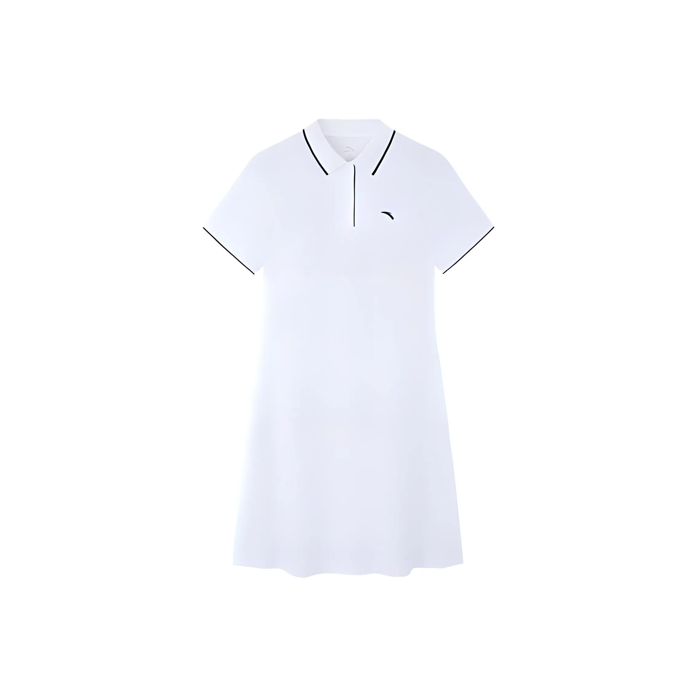 ANTA Variety Тренировки Коллекция Короткий рукав Платье Женское Снежно-белый