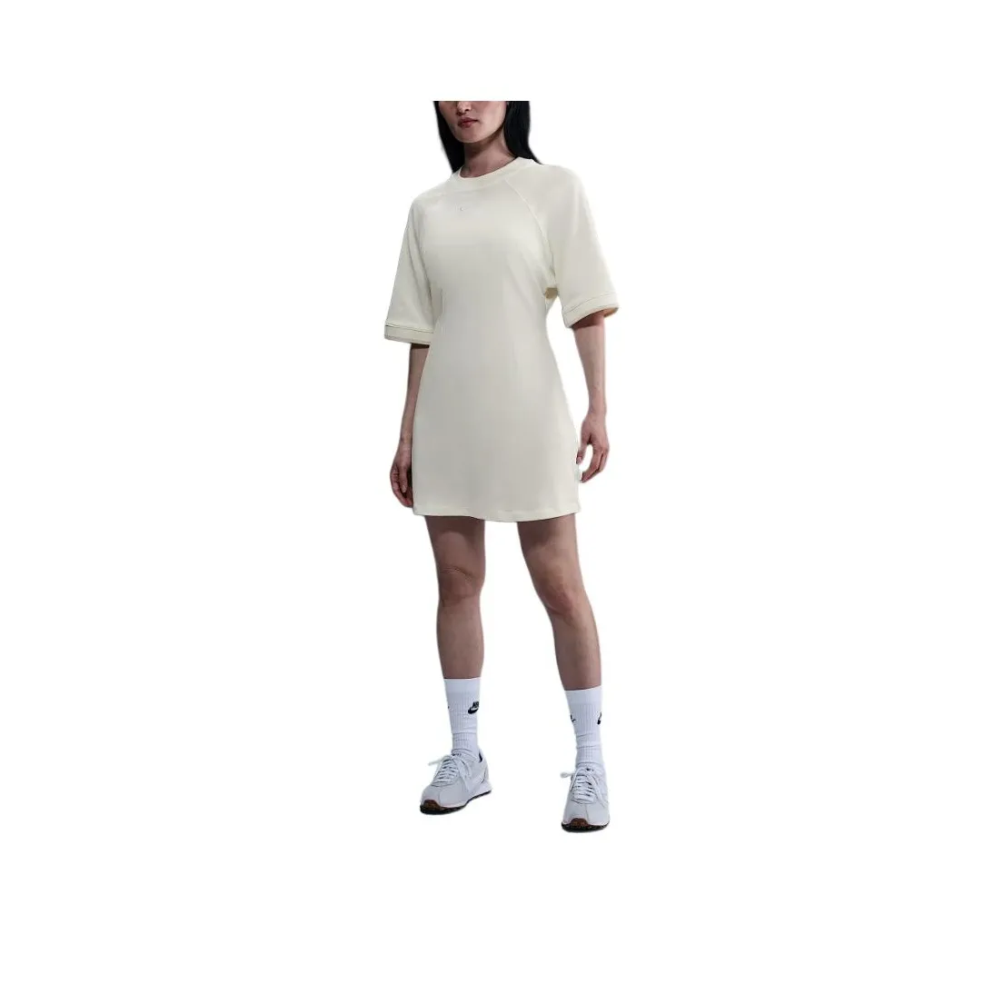 Nike 1972 Short Sleeved Dresses Women's Sail/Light Gold Woody Brown