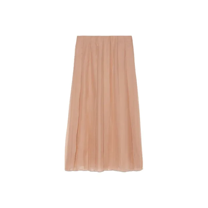 GUCCI Серия Epilogue FW20 Повседневный Длинный Юбка Женская Светлый Бежевый