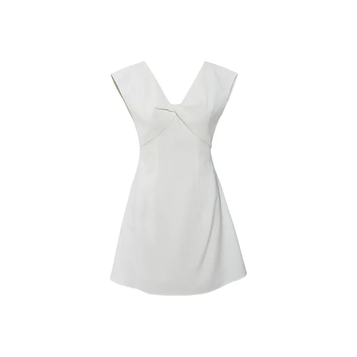 TAMMY TANGS SS24 Без рукавов Платье Женское Белое