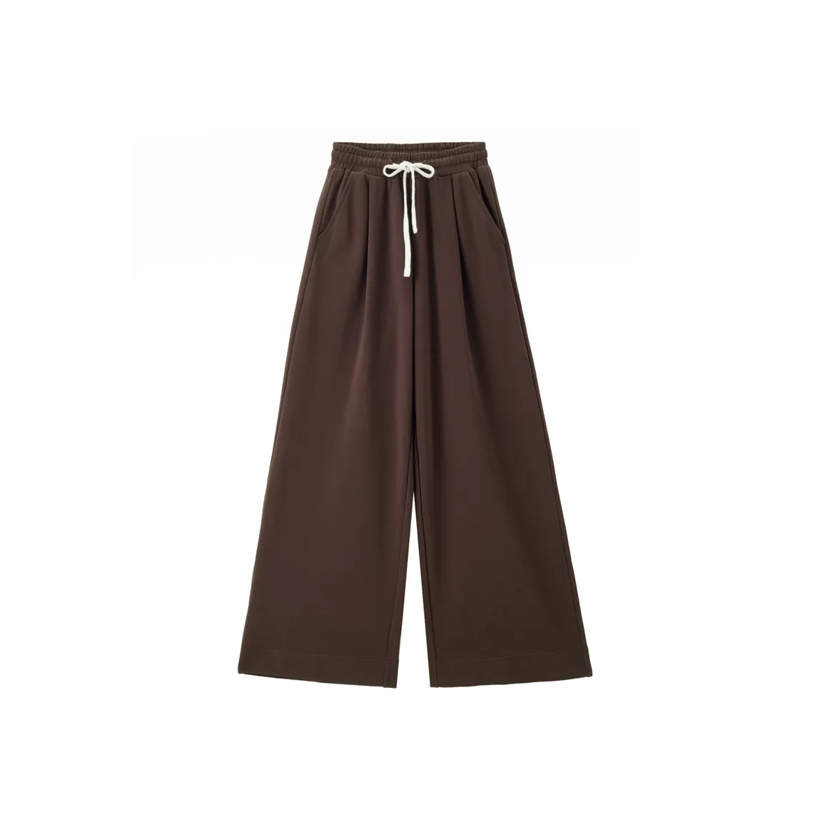 UNIQLO Knitted Sweatpants Women's Cocoa Scented Brown