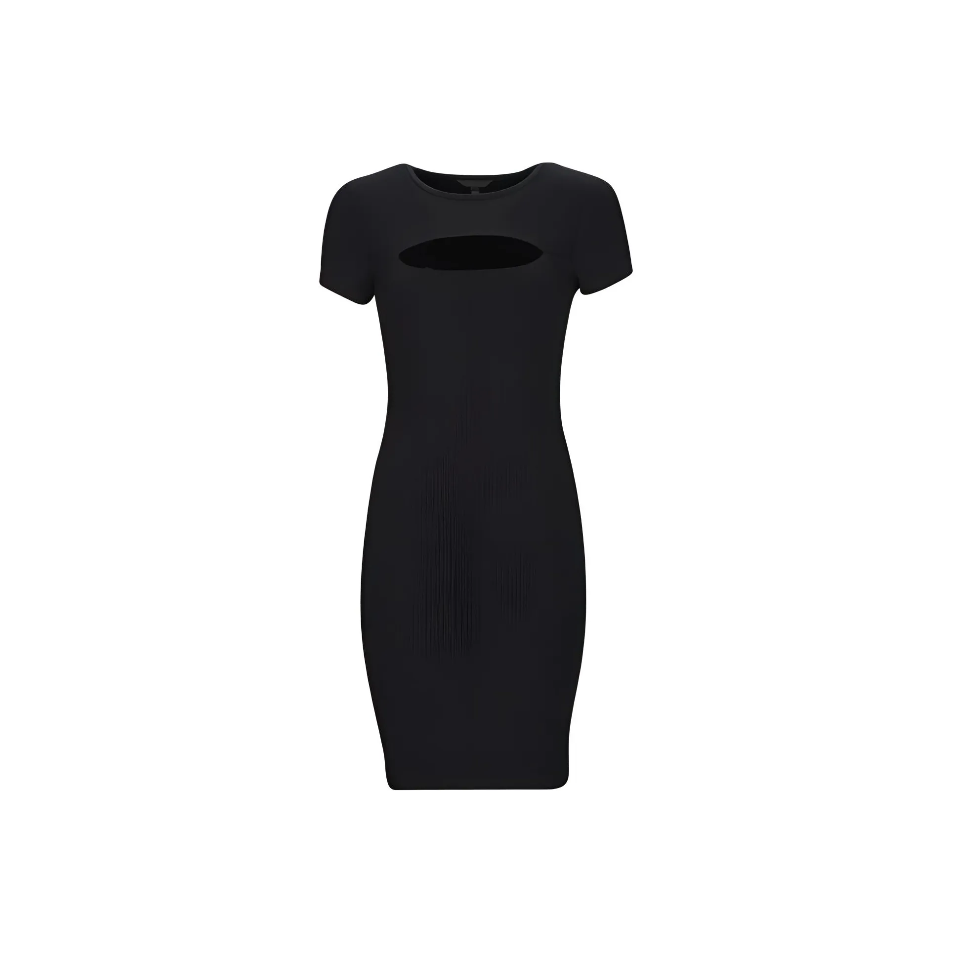 GUESS Короткий рукав Платье Женское Черное