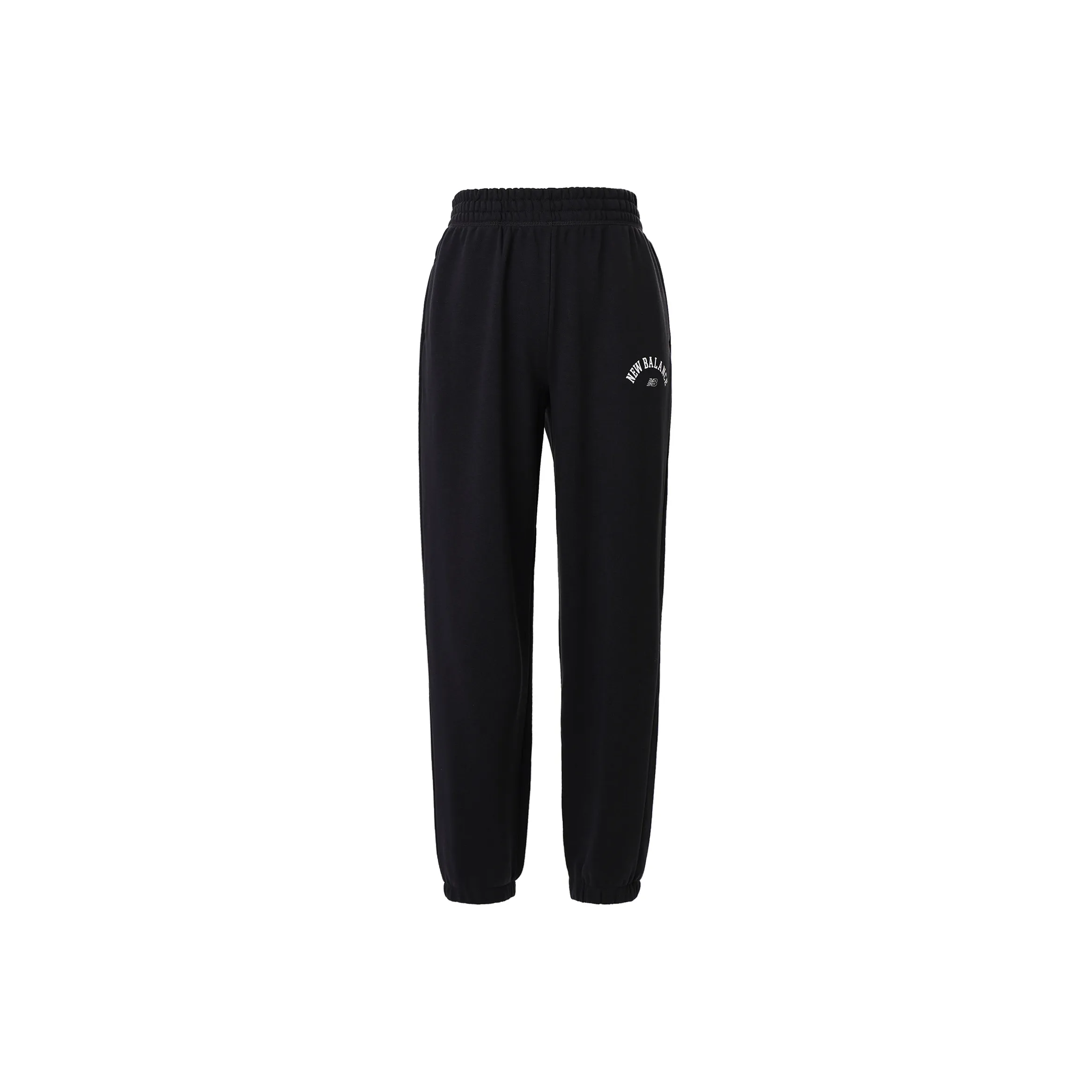New Balance совместный бренд Sport French Terry Sweatpant Вязаные тренировочные брюки Женские Черный