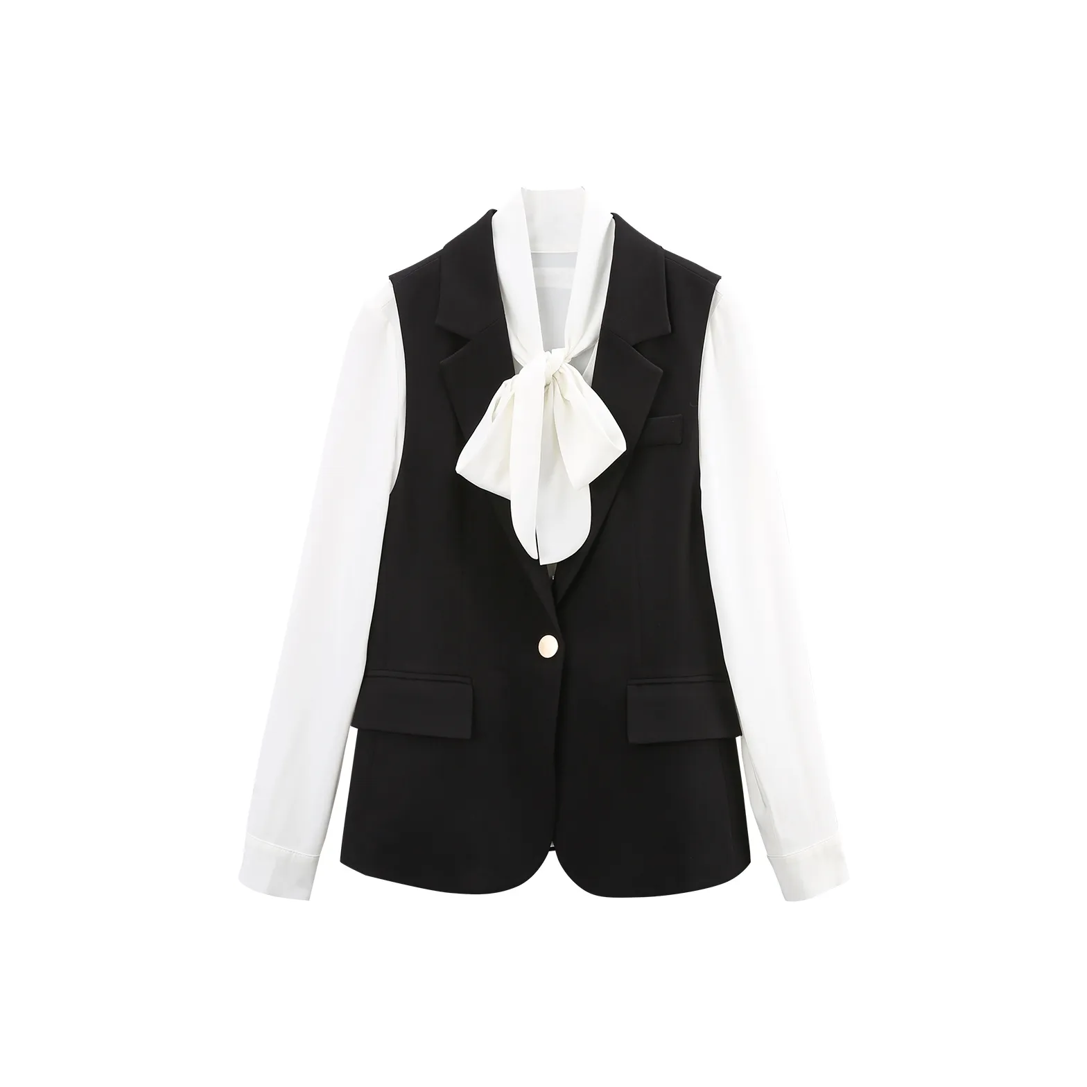 A Paradise For Awakening Casual Suit Women's Black
