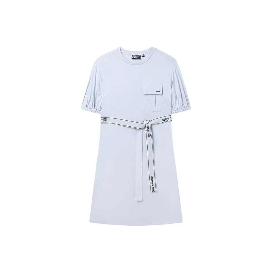 FILA Short Sleeved Dress Women's Light Cerulean