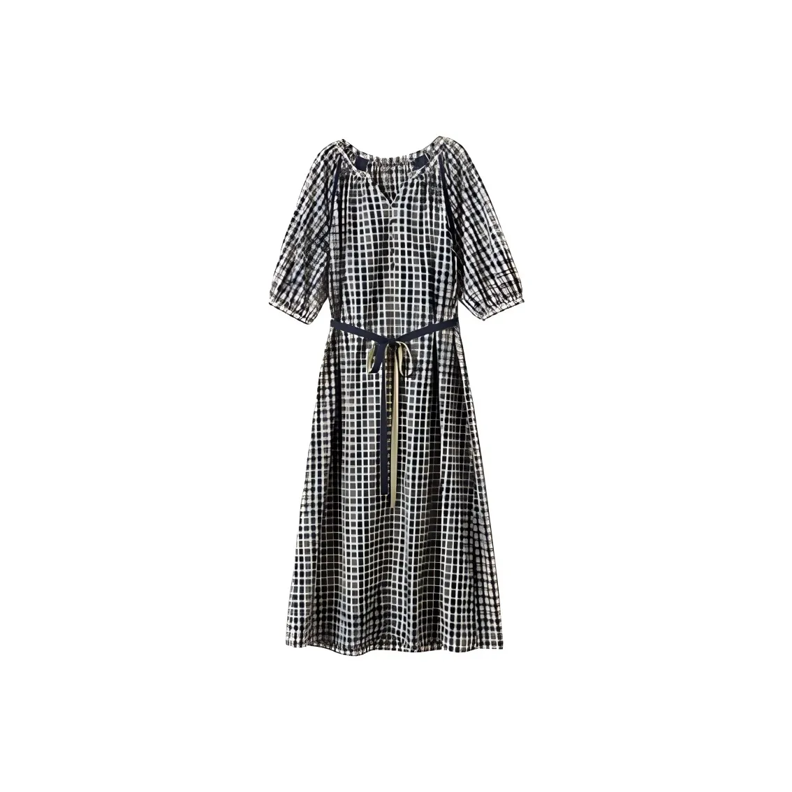 XIRAN Короткий рукав Платье Женское Королевский синий