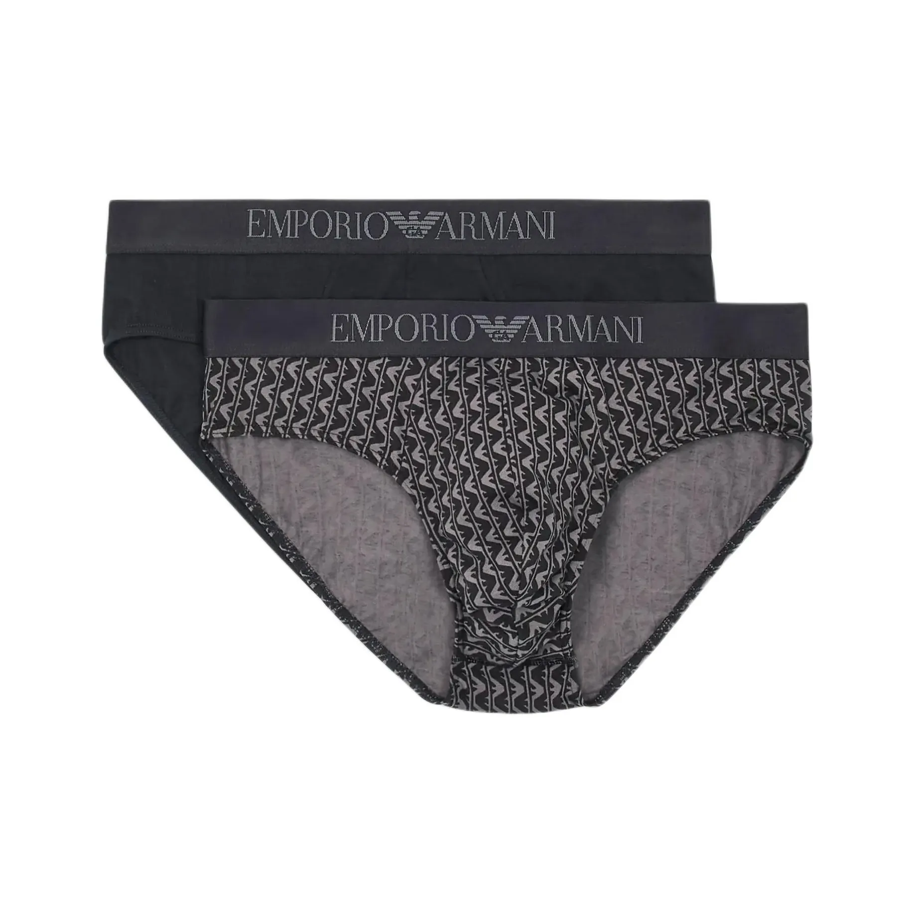 EMPORIO ARMANI Трусы Мужские 2 упаковки черный