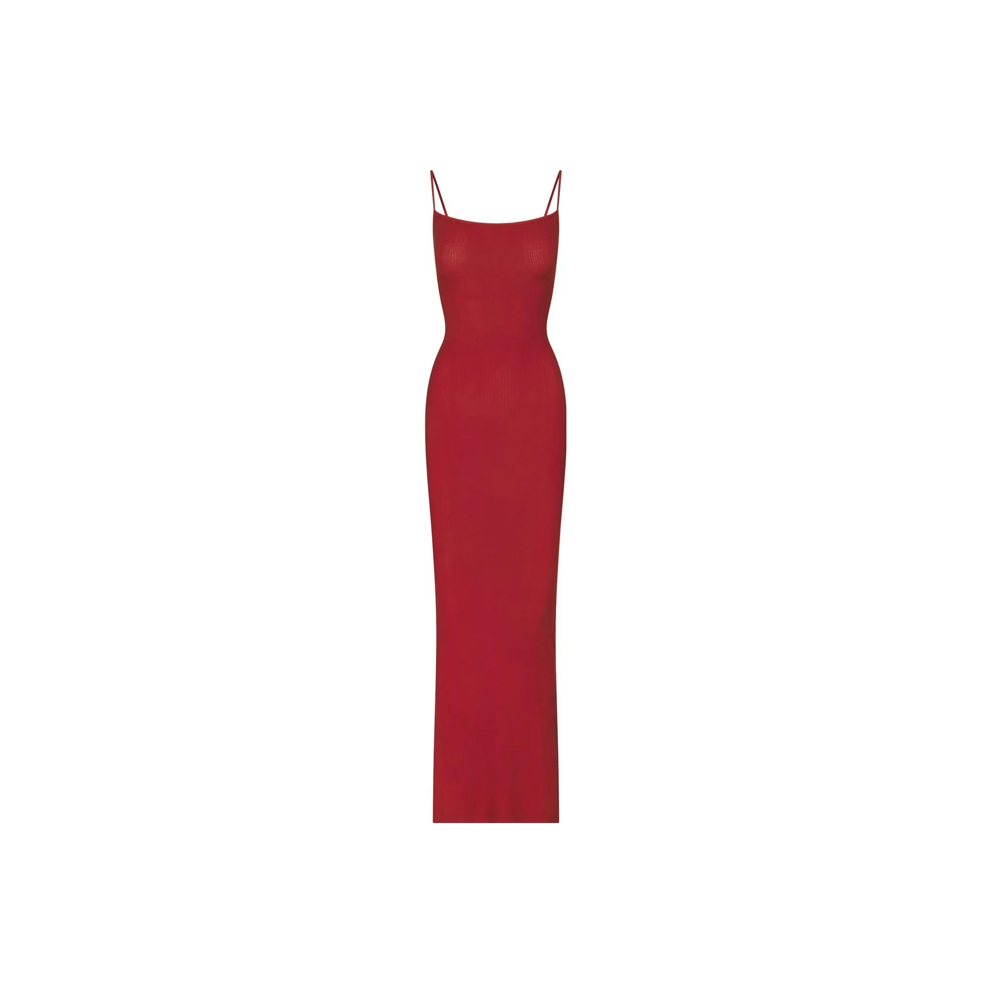 SKIMS SOFT LOUNGE LONG SLIP DRESS Slip Dress Women's BRICK/Brick
