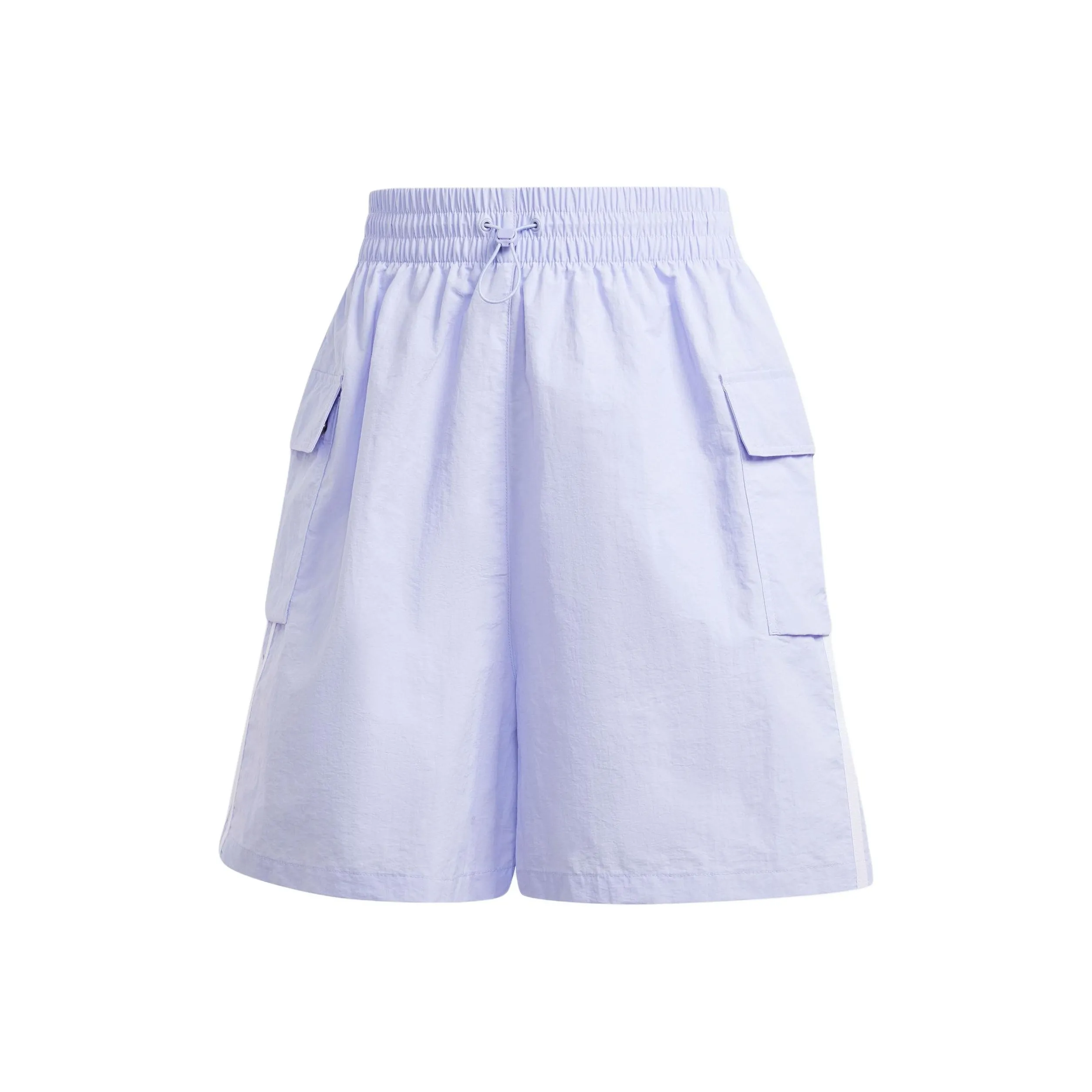Adidas Originals Adicolor Карго Шорты Повседневные Шорты Женские Светло-фиолетовые