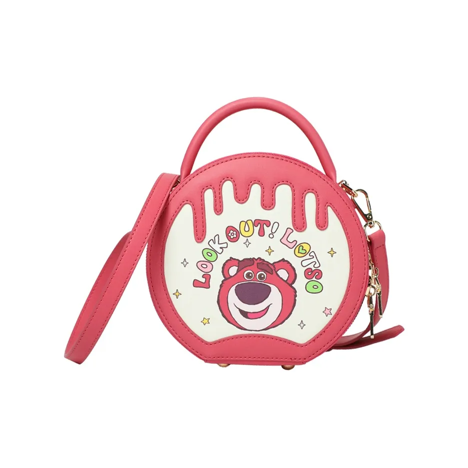 MESUCA Disney Collection ПУ (полиуретан) Маленькая круглая сумка сумка через плечо сумка для женщин цвет экрю