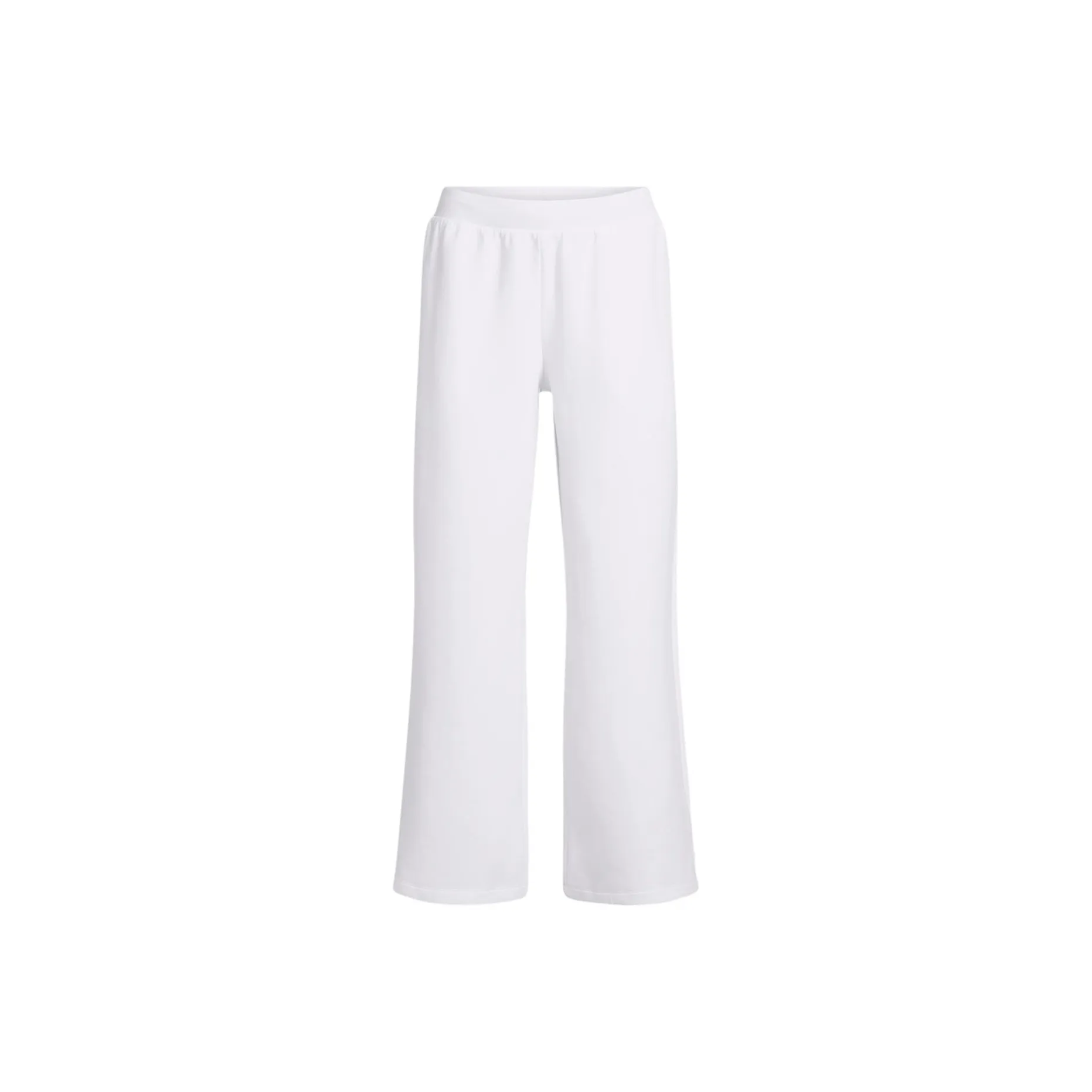 Under Armour Unstoppable Fleece Wide Leg Pants Knitted Sports Pants Women's White