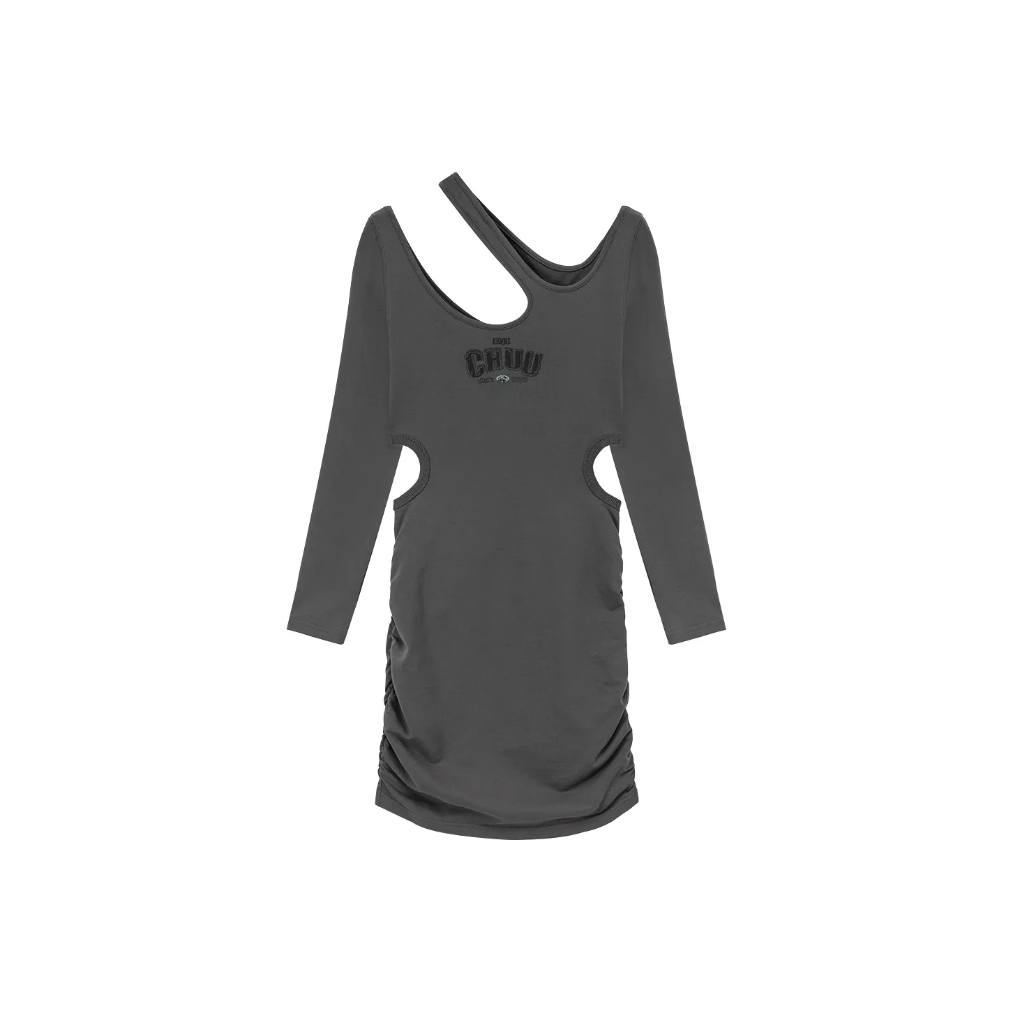 CHUU Long Sleeved Dresses Women's Gray