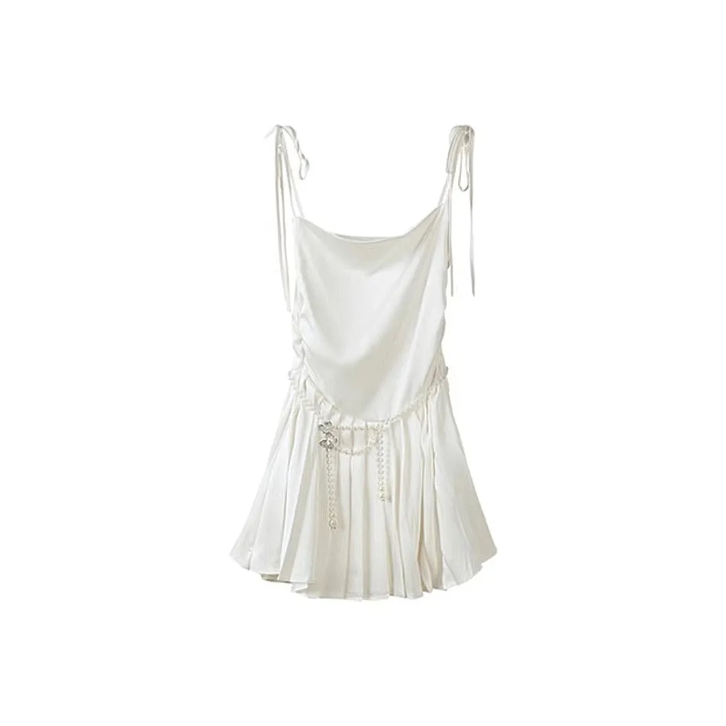 JOSR Slip Dresses Women's White