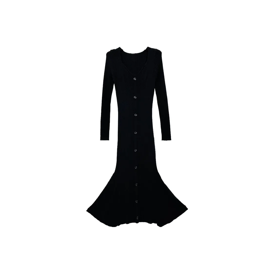 Icicofficial Женские Платья с Длинным Рукавом