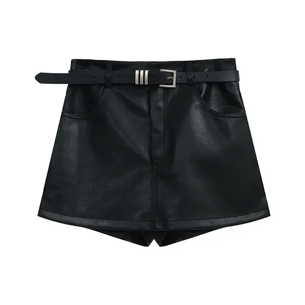 HUASJ Casual Shorts Women's Black