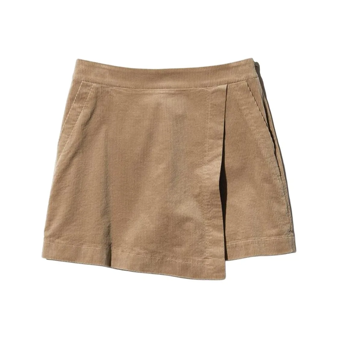 UNIQLO Повседневные шорты женские Светлый Умбра