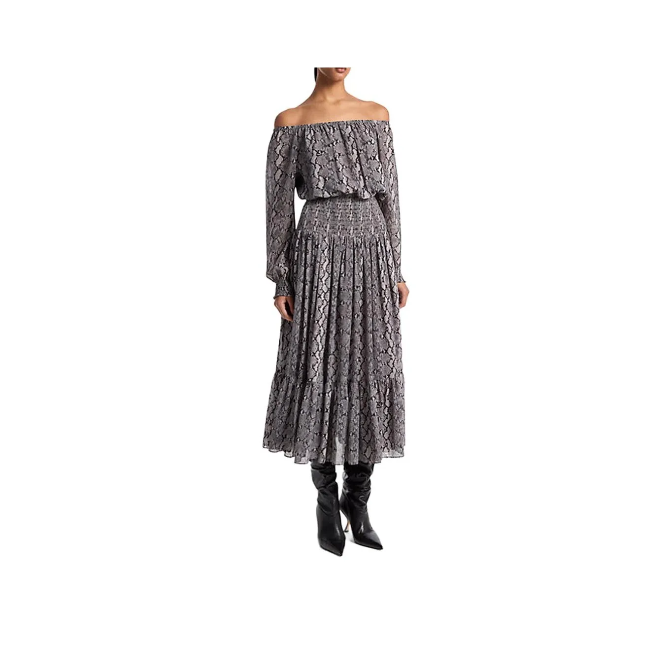 MICHAEL KORS Long-Sleeved Dresses Women's Black