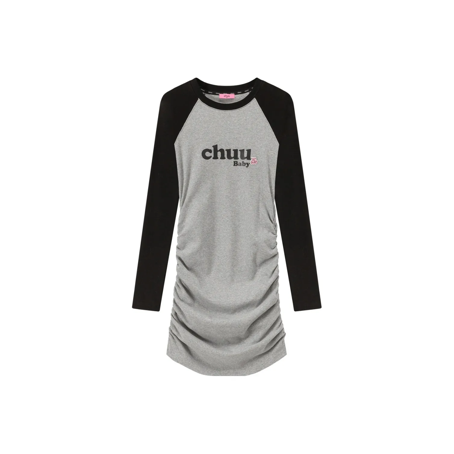 CHUU Длинное платье с длинными рукавами женское