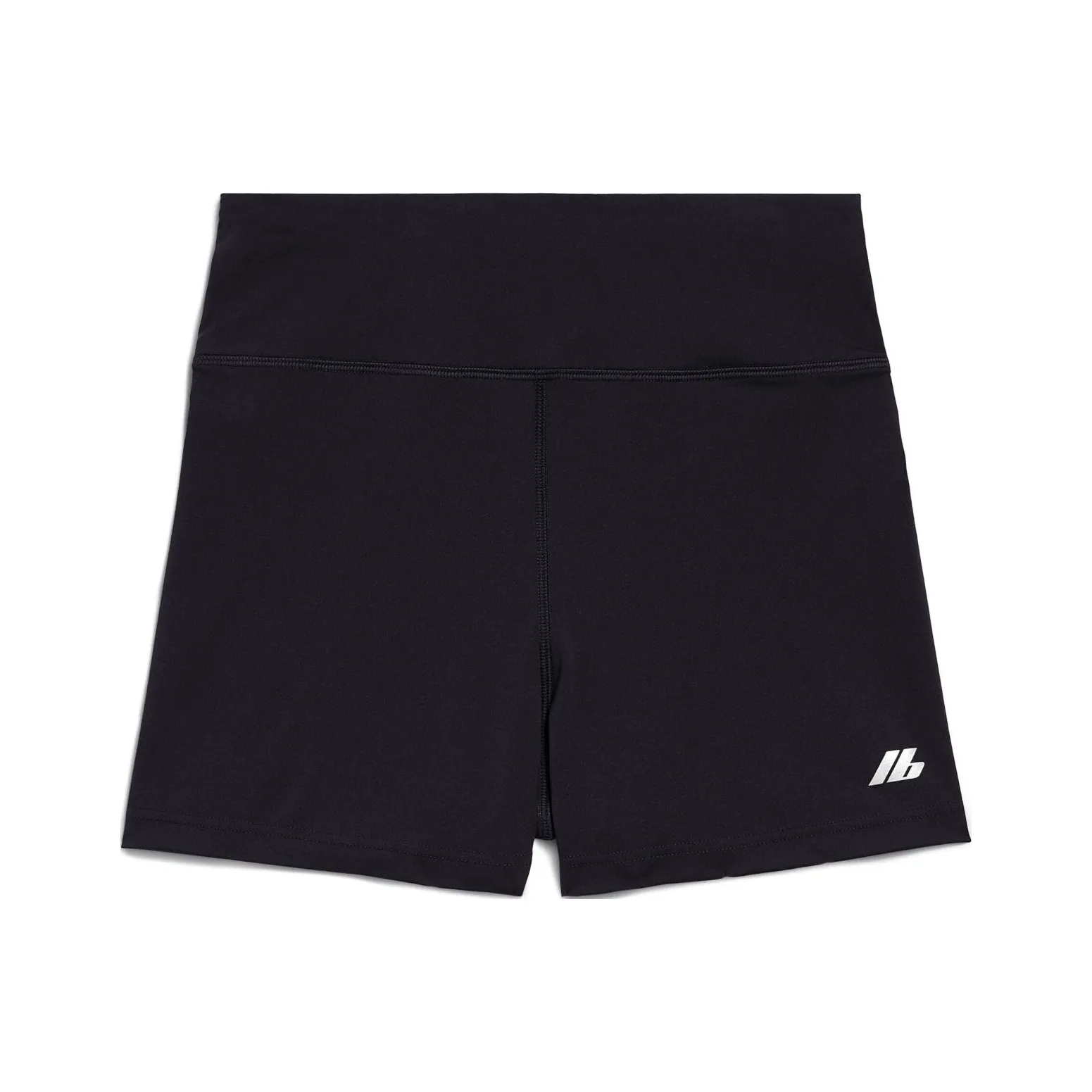 Balenciaga Logo Printed High Rise Cycling Shorts