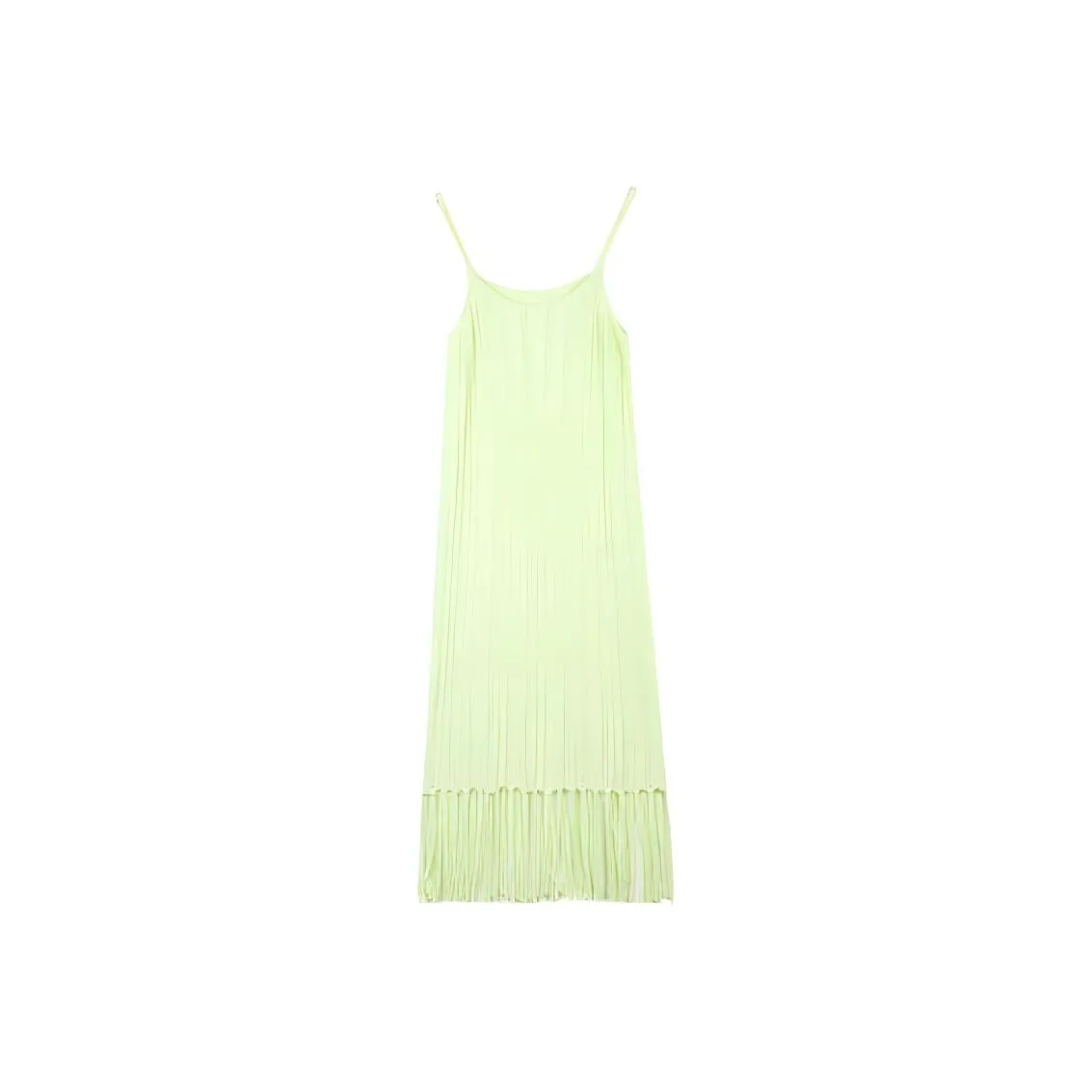 BLUEerror Slip Dress Women's Light Green
