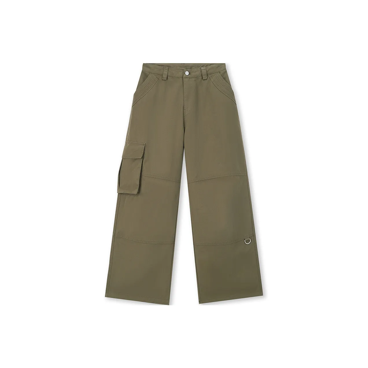 BONELESS Cut Cargo Pants Women's Army Green