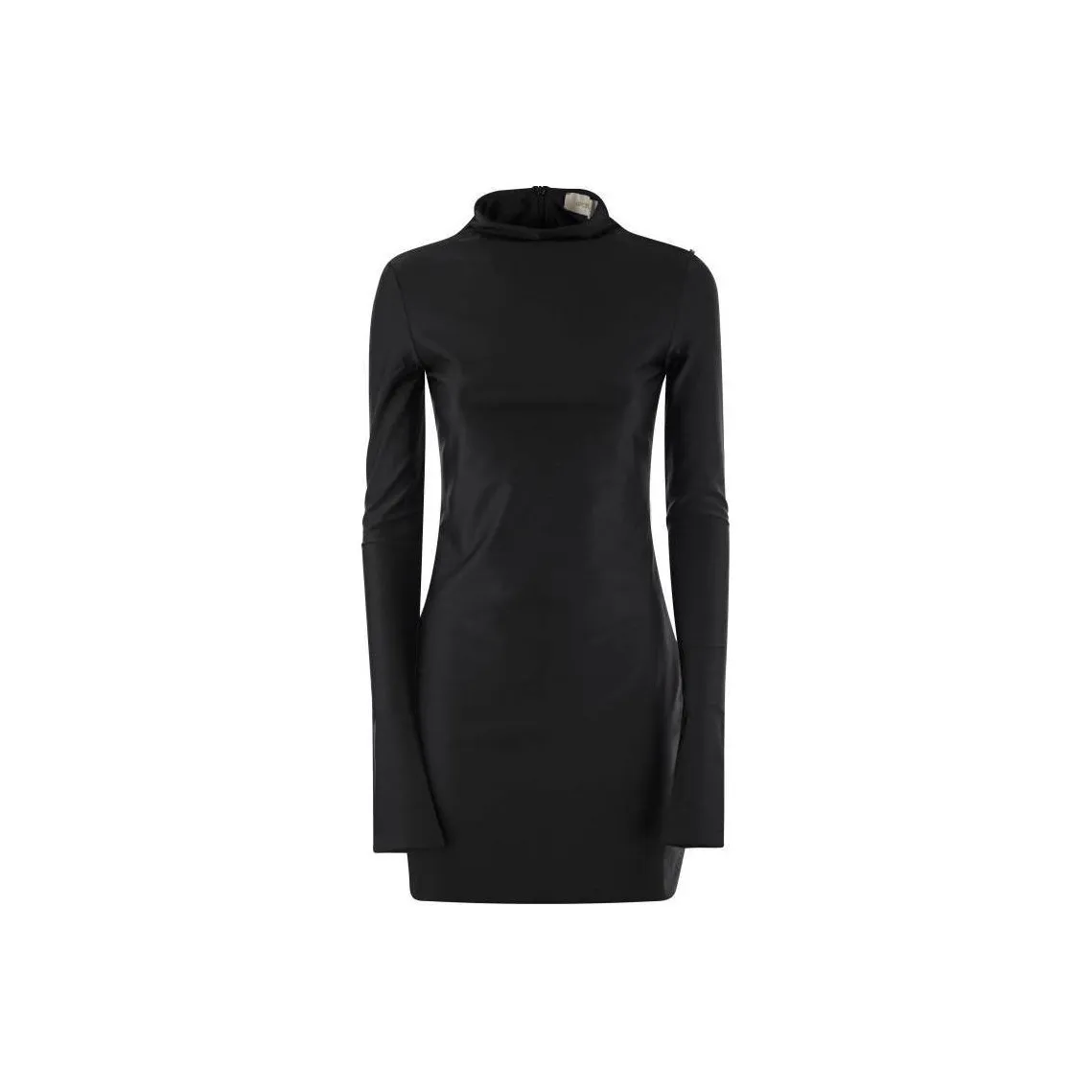 SportMax Mock Neck Long Sleeved Dress