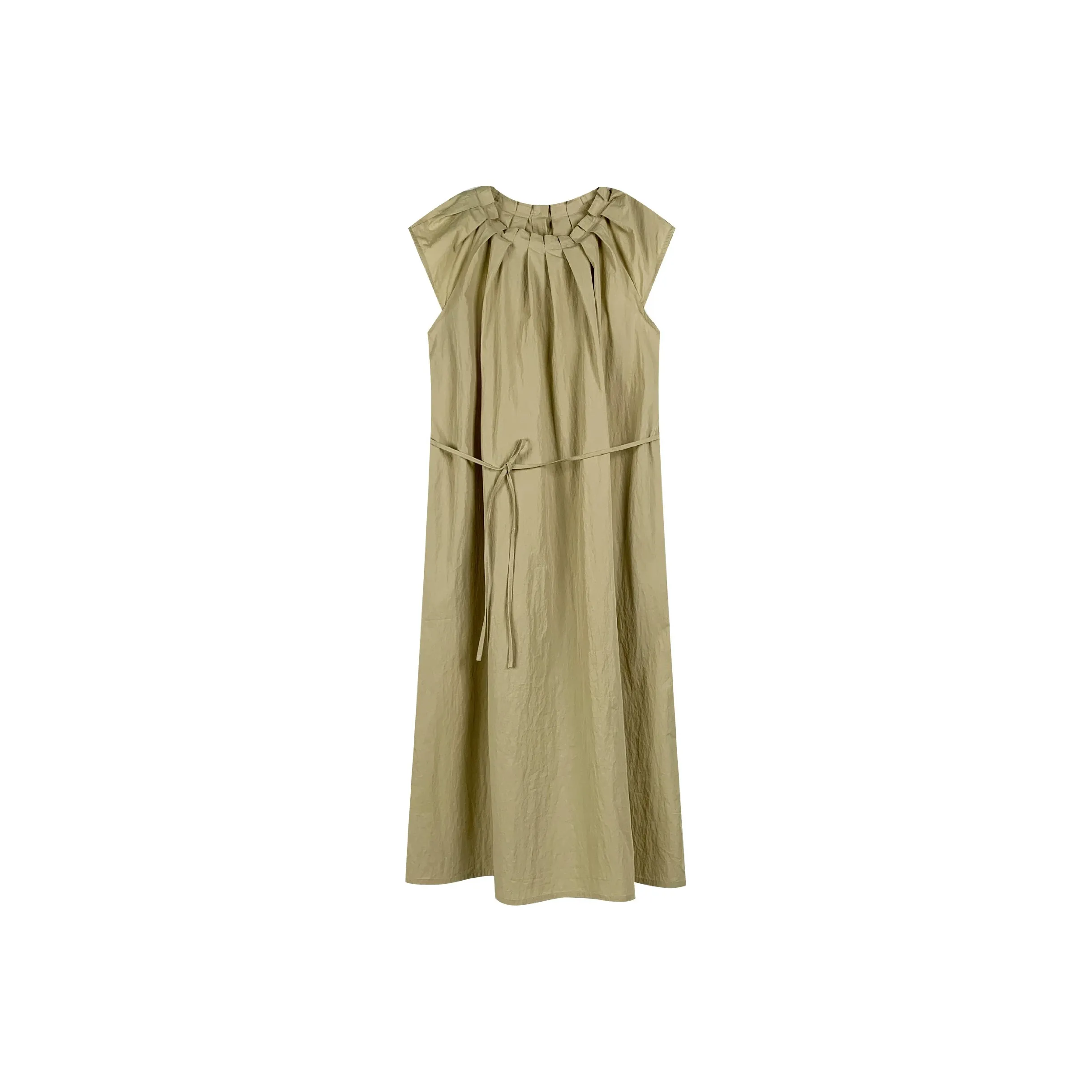 TOUCH MISS Short Sleeved Dress Women's Yellow
