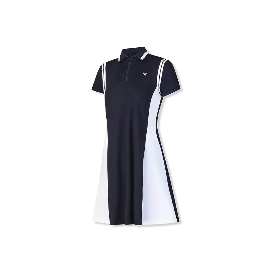 FILA Short Sleeved Dresses Women's RD Royal Blue