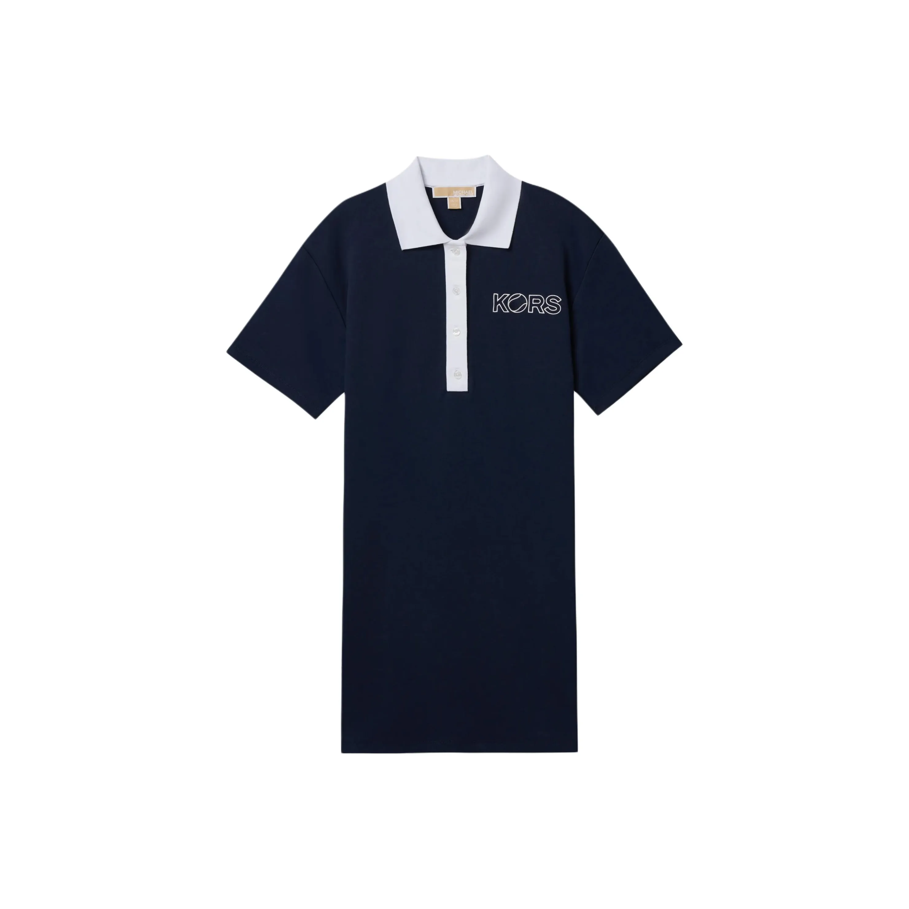 MICHAEL KORS MMK Short Sleeved Dress Women's Navy Blue