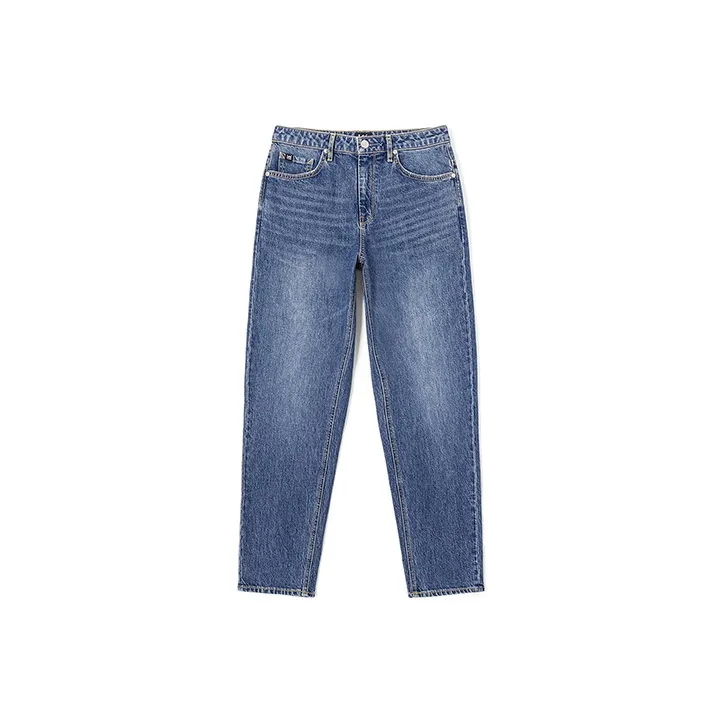 Lee Женские джинсы средне-темно-синих