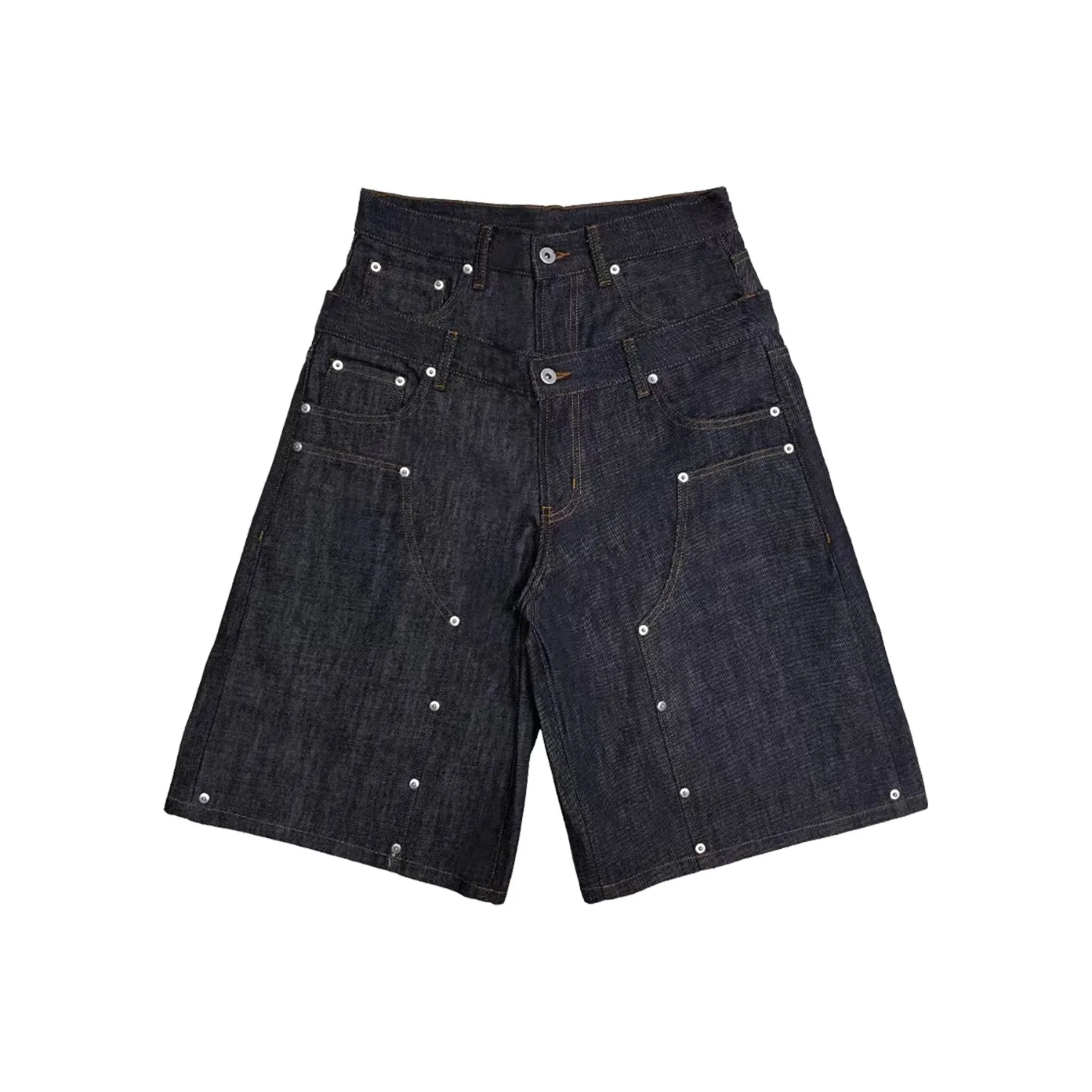 WANNA LAB SS25 Джинсовые шорты Унисекс