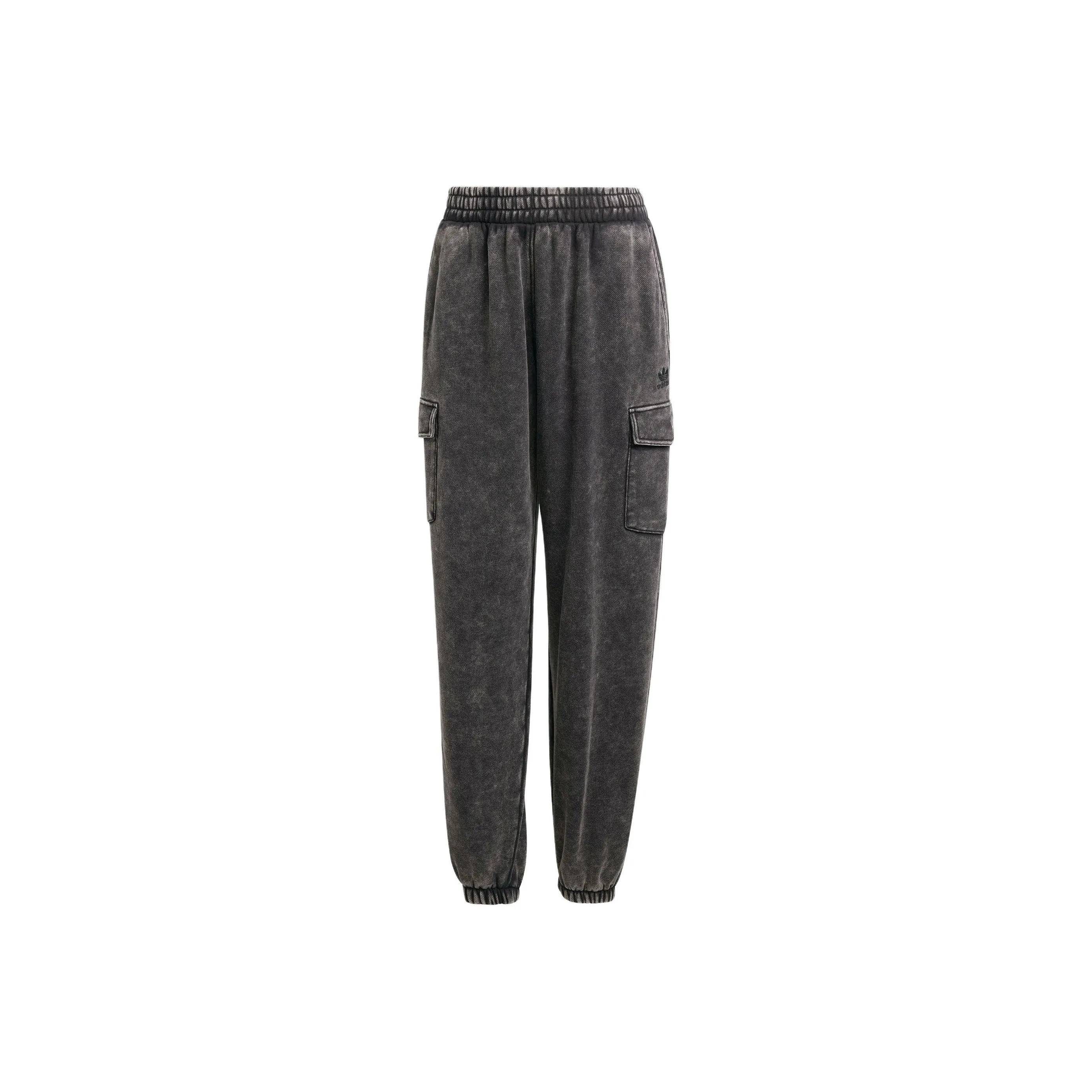 Adidas Originals WASHED ACID WASHED SWEAT JOGGERS Вязаные тренировочные брюки Женские Черный