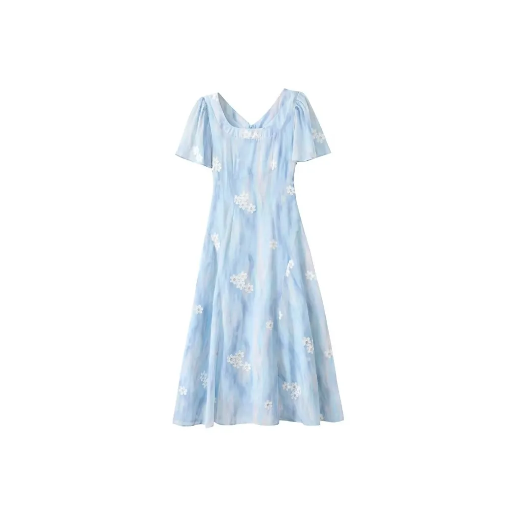 ARIADNAW STUDIO Короткий рукав Платье Женское