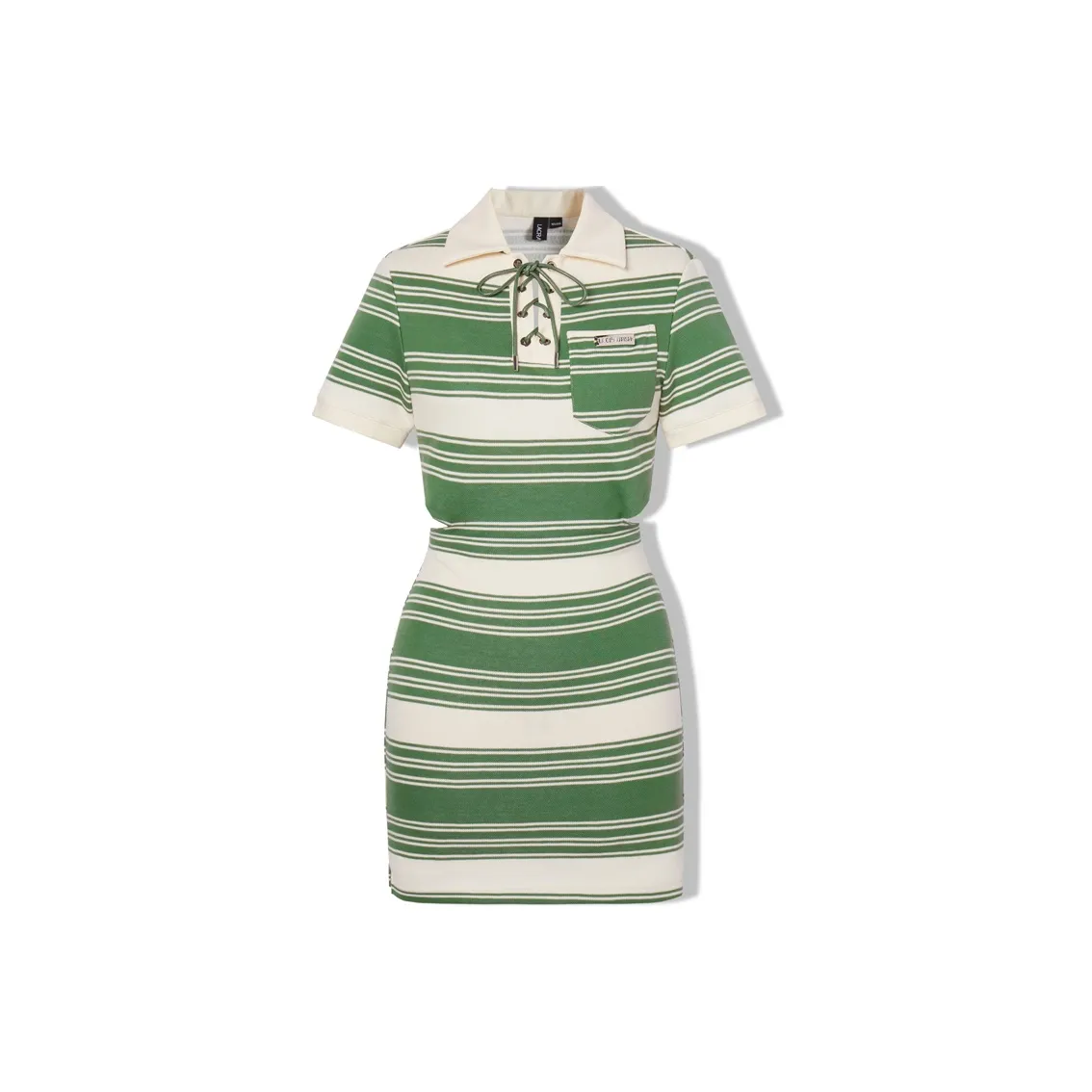 LA CRAWFISH Short Sleeved Dress Women's
