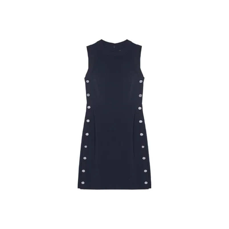 CLUB MONACO Sleeveless Dress Women's Marine Blue