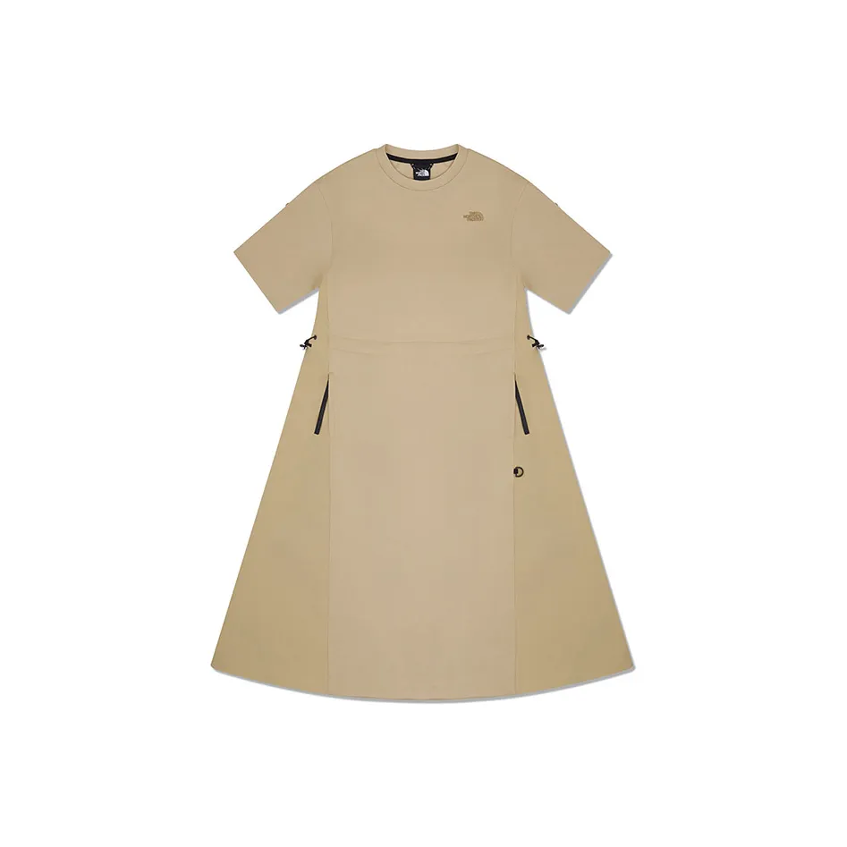 THE NORTH FACE UE Series Short Sleeved Dress Women's LK5/Stone Brown