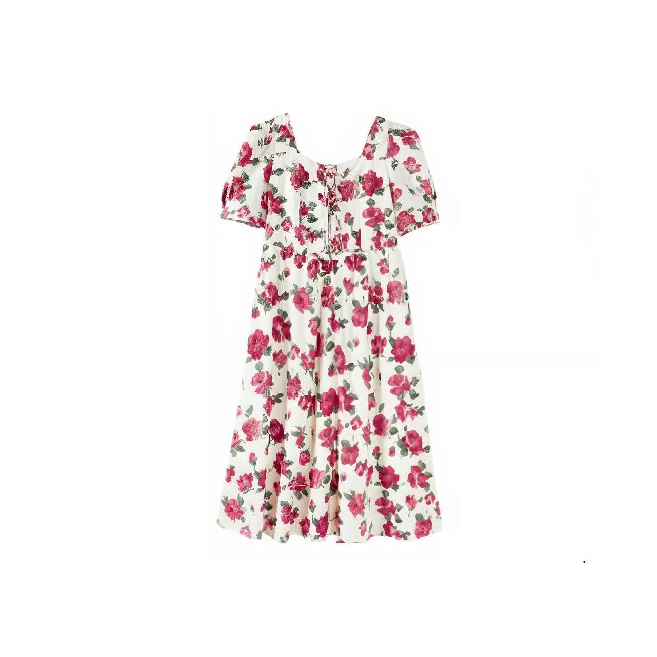 XIANGYING Short Sleeved Dress Women's