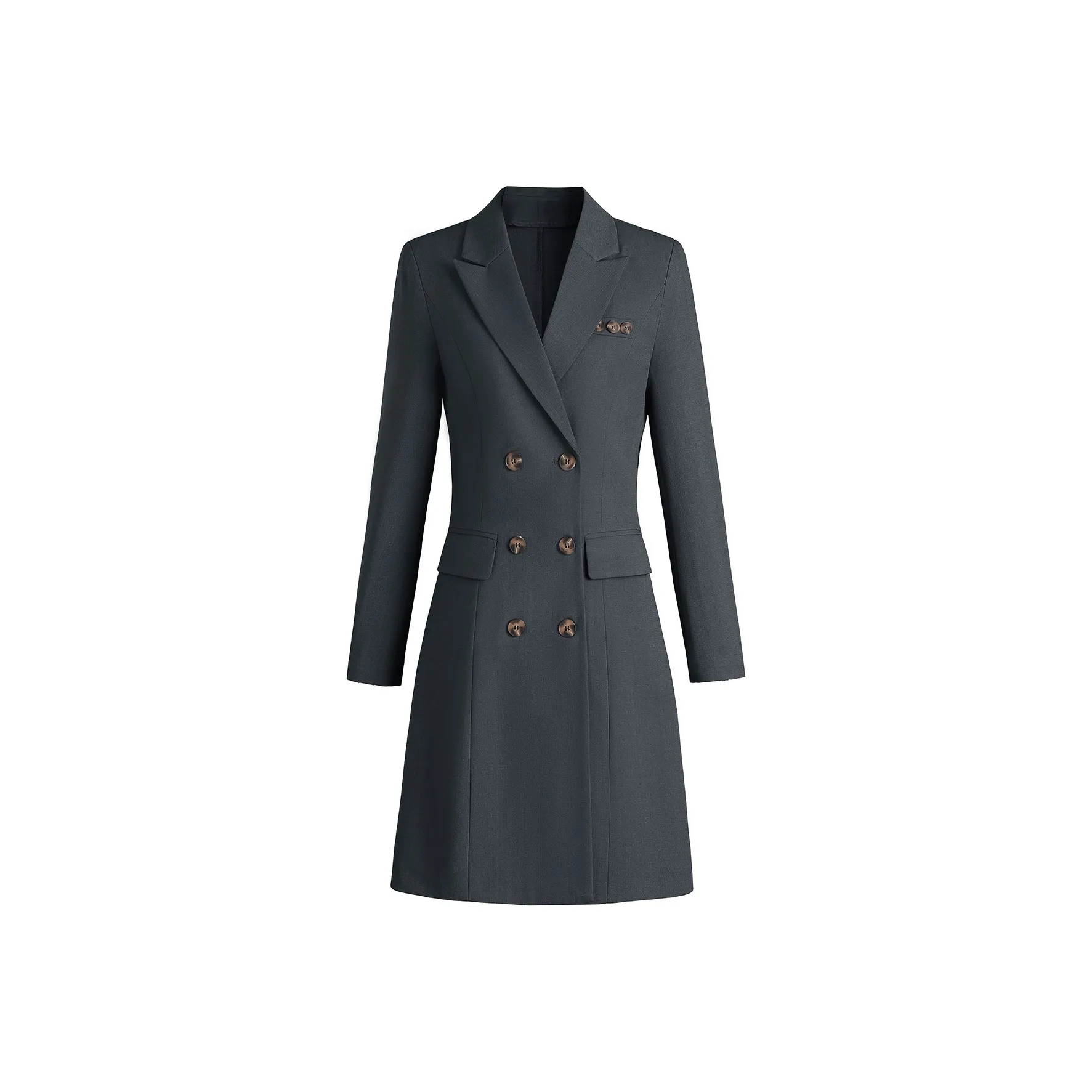 DonnaZilan Длинное платье с длинными рукавами женское