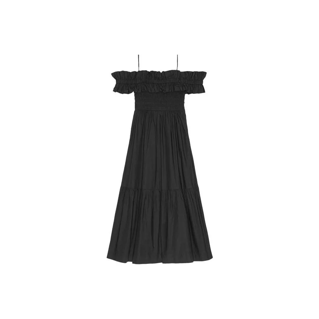 GANNI Черные Женские Слиплатья