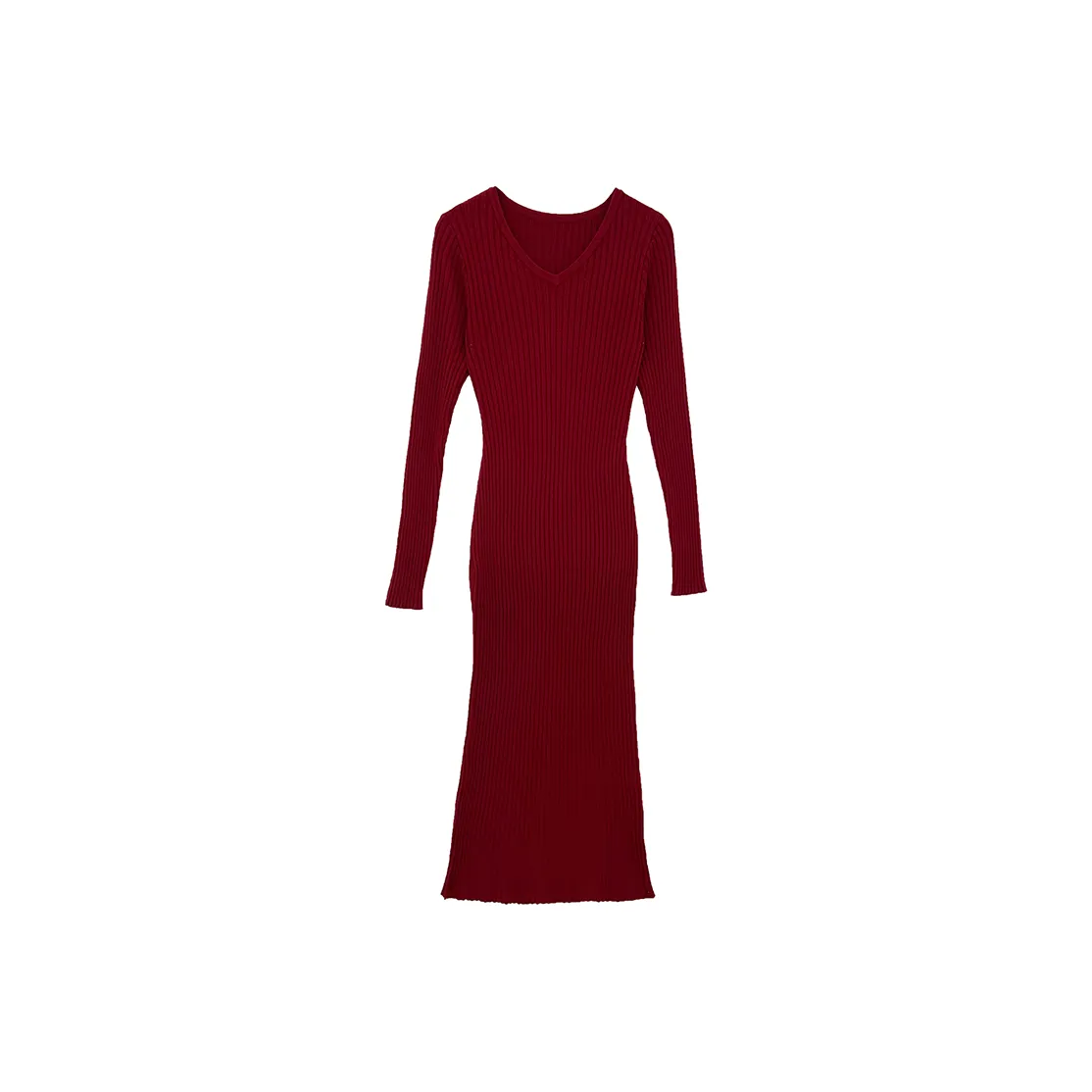 Icicofficial Длинное платье с длинными рукавами женское