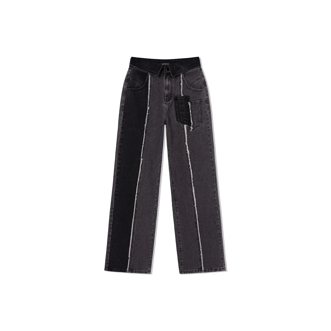 LA CRAWFISH Элегантные черные женские джинсы