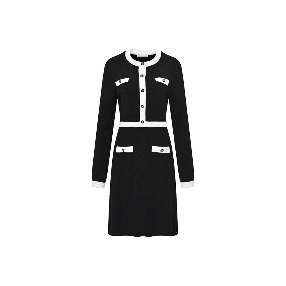 RARE Long Sleeved Dresses Women's Black