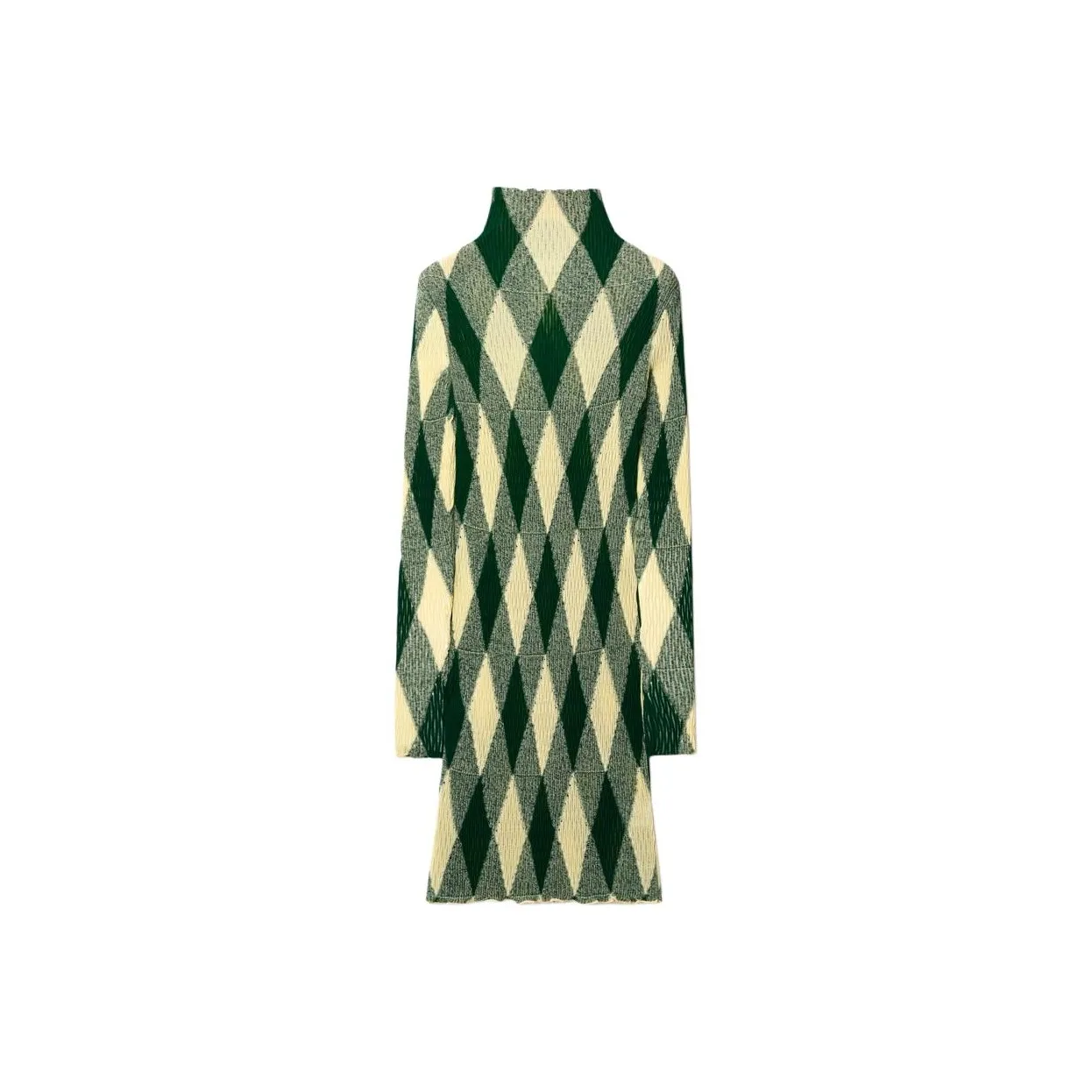 Burberry Argyle Ribbed knit Dress