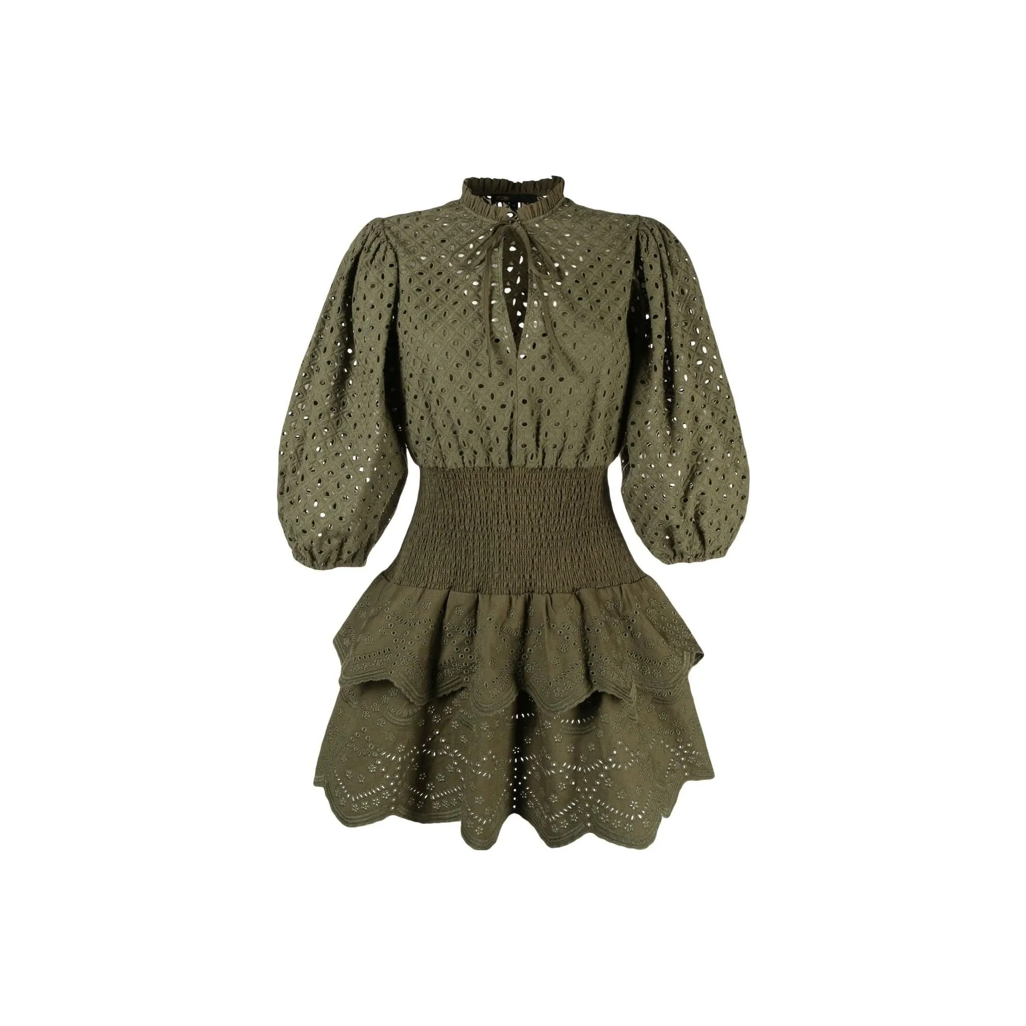 Maje Long Sleeved Dresses Women's Khaki