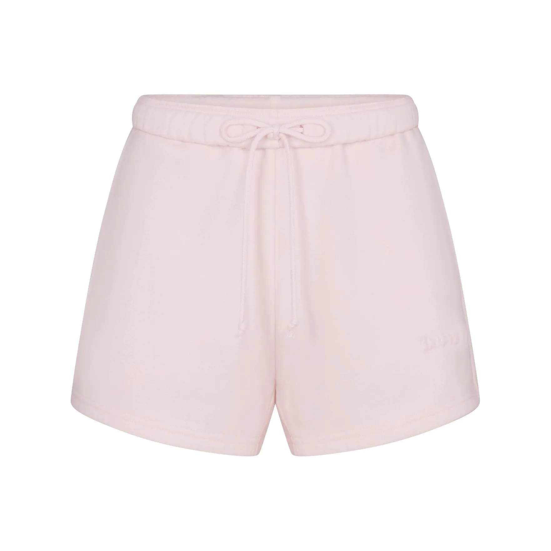 SKIMS Cotton Fleece CLASSIC SHORT Повседневные шорты Женские Barely Pink Light Pink