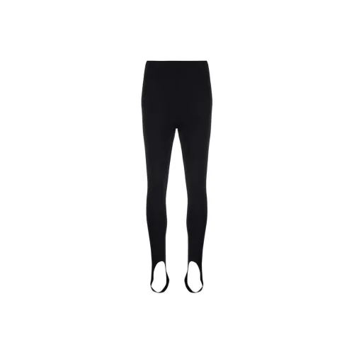 WARDROBE.NYC Черные Женские Леггинсы