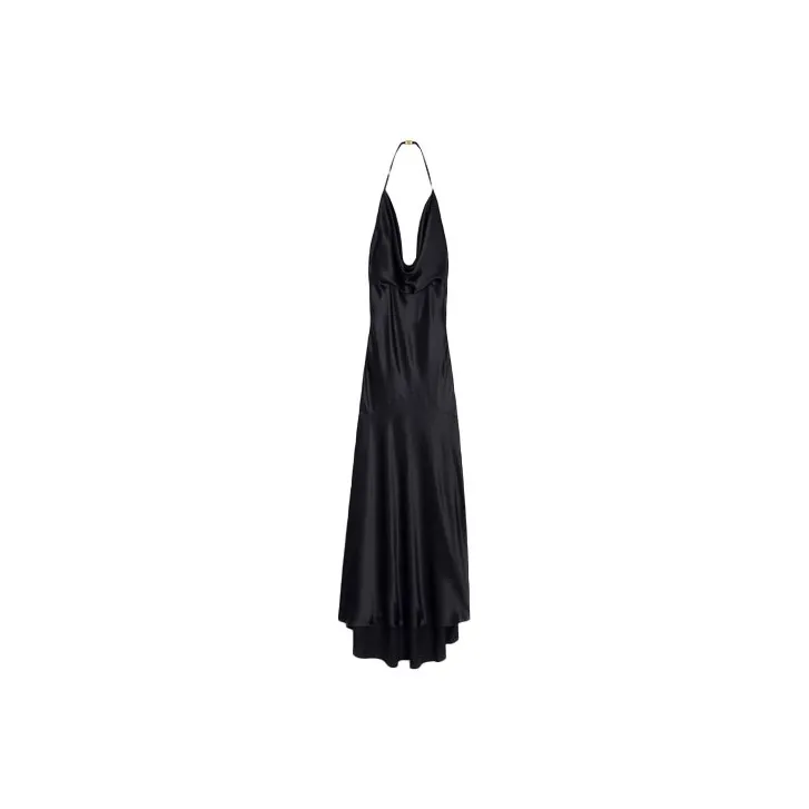 CELINE Open Back Halterneck Dress